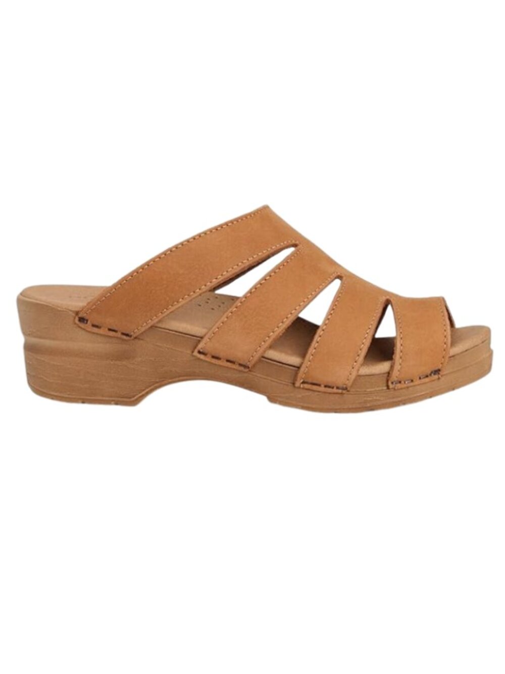 Sanita Monika Women’s Oil Leather Sandals – Chestnut